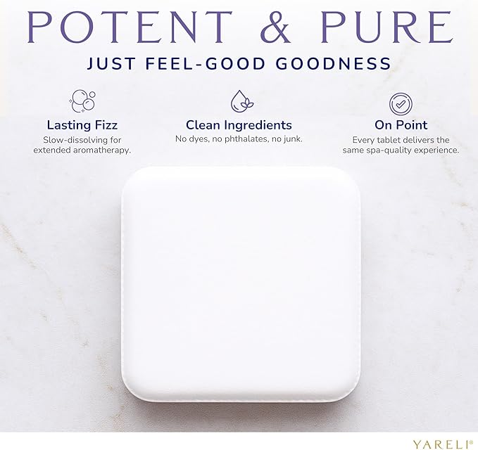 Yareli Lavender Shower Steamers Aromatherapy – Calming Essential Oils, - Image 3