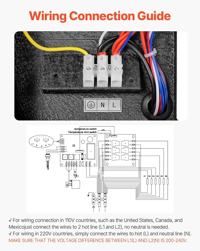 VEVOR Steam Generator, 4 kW Steam Shower System - Image 6