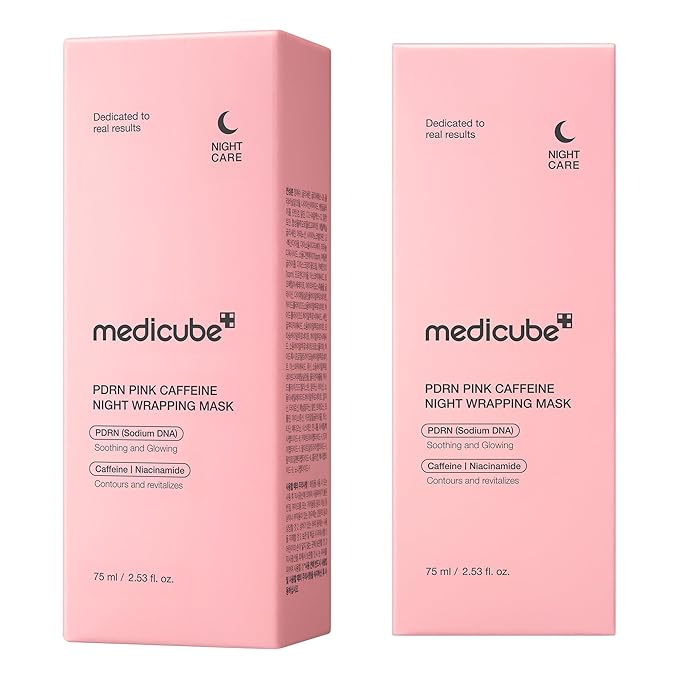 medicube Wrapping Mask PDRN Caffeine Overnight Peel Off Facial Mask | Firming - Image 8
