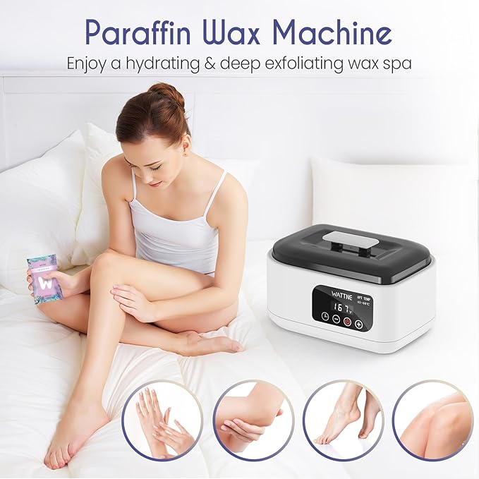 Wattne Paraffin Wax Machine for Hands & Feet – Paraffin Wax Warmer Moisturizing - Image 7