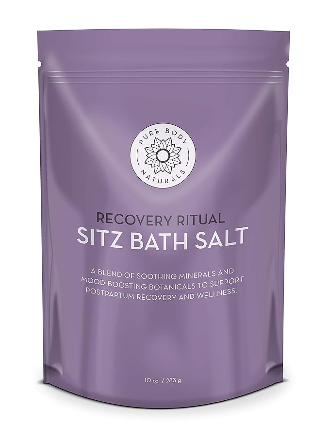 Pure Body Naturals Sitz Bath Salt – Postpartum Care and Hemorrhoid Treatment – by PureBodyNaturals