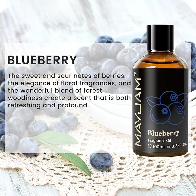 MAYJAM 100ML/3.38FL.OZ Blueberry Fragrance Oils - Image 3