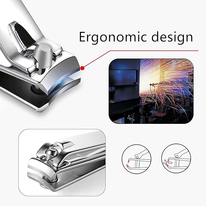 Nail Clippers for Women Manicure Kit for Women Men Manicure Set Nail Clipper - Image 6