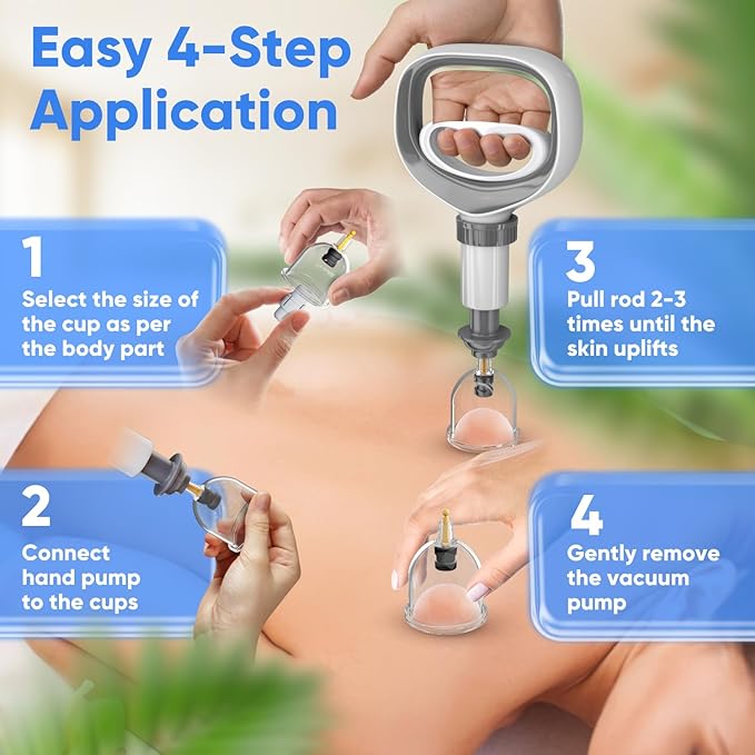 Myofascial Releaser Professional Cupping Therapy Set - Image 4