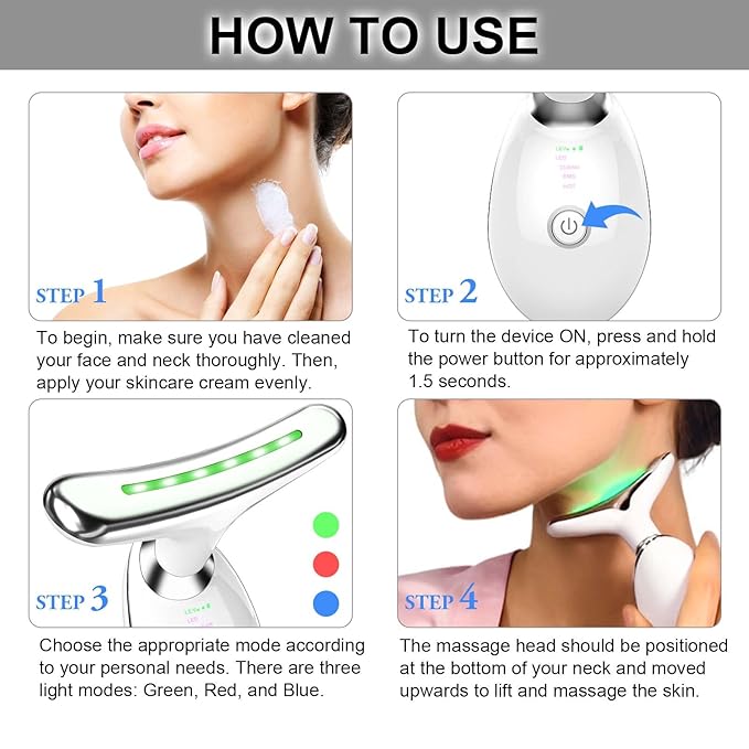 3-Color Light Therapy Facial Sculpting Tool – - Image 2