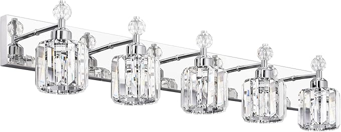 PRESDE Crystal 5-Light Vanity Light by HOME