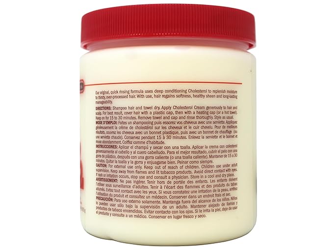 Queen Helene Cholesterol Hair Conditioning Cream, 15 Oz - Image 3
