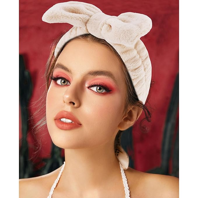 VELSCRUN Spa Headbands for Wash Face, Makeup Headband, Facial Skincare Headbands - Image 9