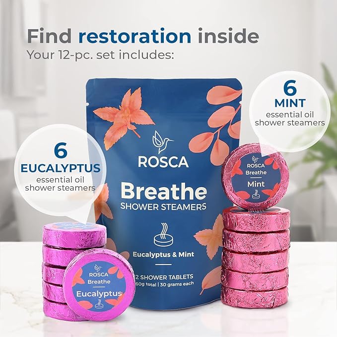 ROSCA Eucalyptus & Mint Shower Steamers - Image 2