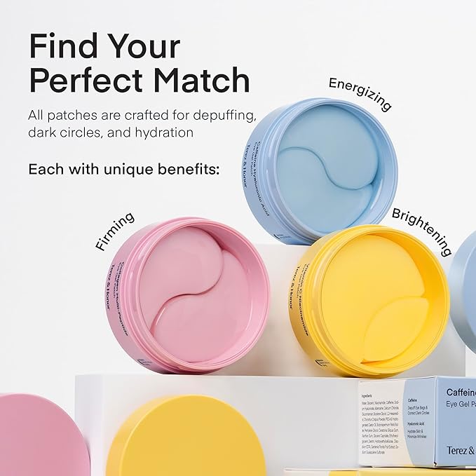 TEREZ & HONOR Peptide Collagen Under Eye Patches - Image 5