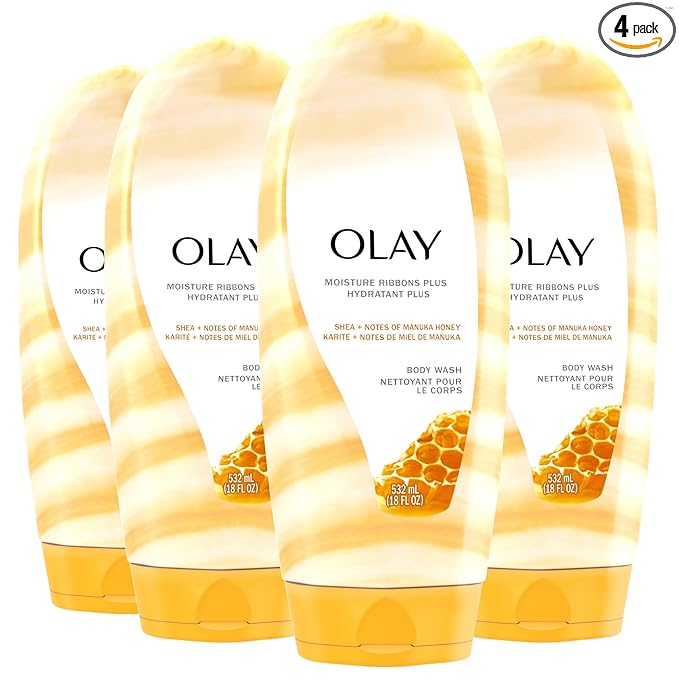 Olay Body Wash for Women, Moisture Ribbons Plus, Deep Conditioning & by Olay