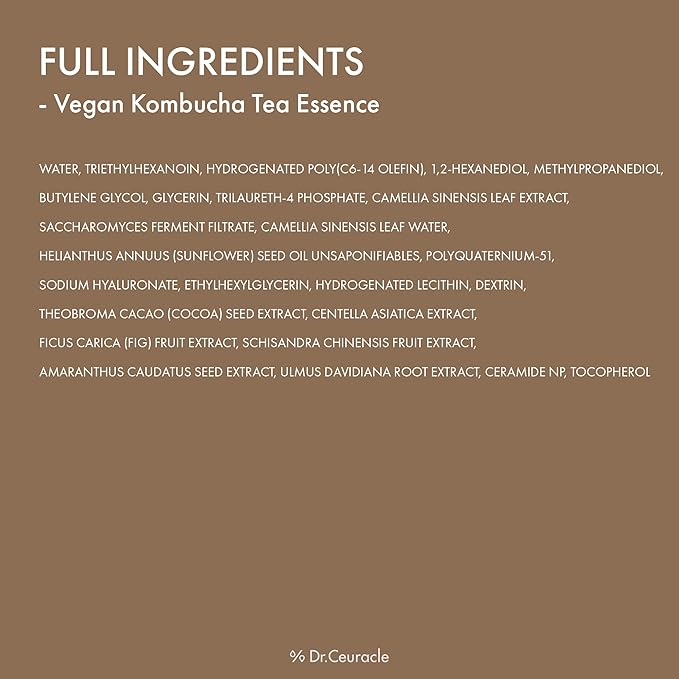 Dr.Ceuracle Vegan Kombucha Tea Essence - Image 9