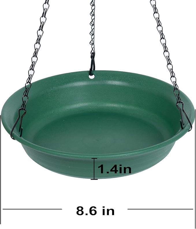 VUWEZ Hanging Bird Feeder & BirdBath - Image 3