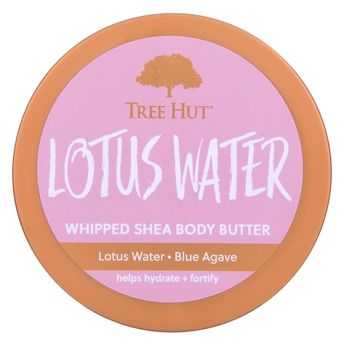 Tree Hut Lotus Water Whipped Shea Body Butter, Hydrating & Nourishing Body - Image 2