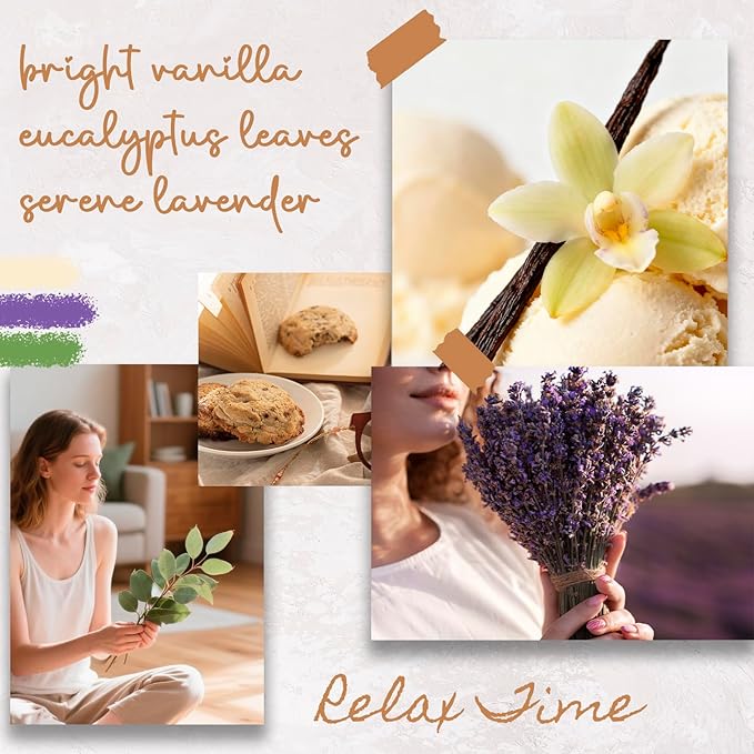Room Spray, Bright Vanilla, Eucalyptus leaves, Serene Lavender, 3 Pack - Image 2