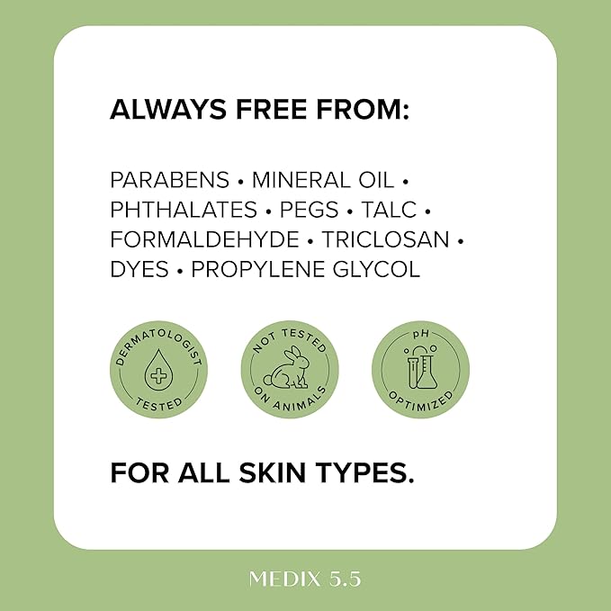 MEDIX 5.5 Coconut Oil Lotion W/ Manuka Honey Cream Skin Care Face Moisturizer & - Image 7