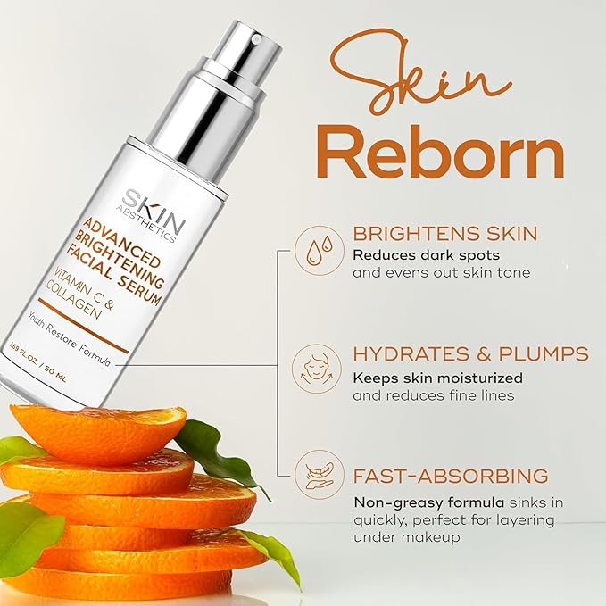 Vitamin C Serum + Moisturizer Skin Care Set - Image 2