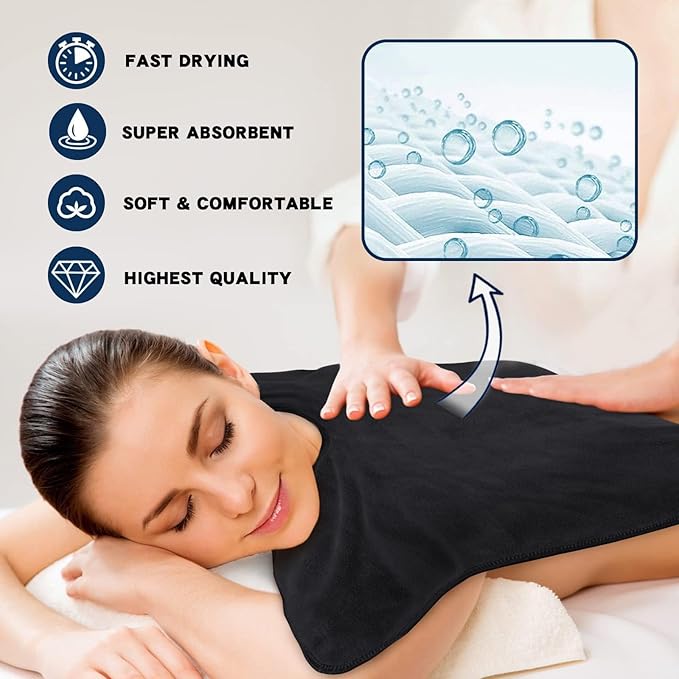 SINLAND Microfiber Esthetician Towels - Image 4