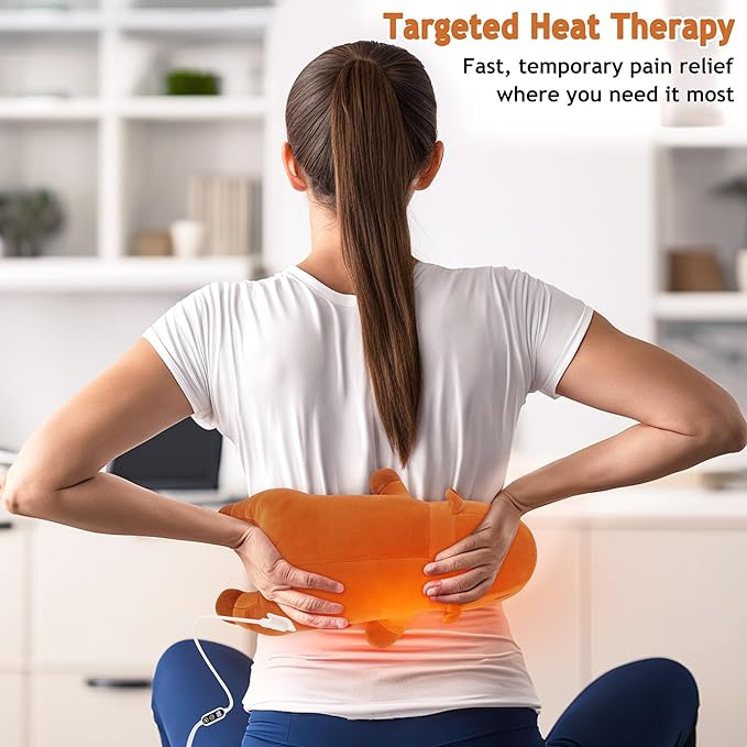 Electric Heating Pad for Cramps & Menstrual Pain Relief, USB Powered Portable - Image 4