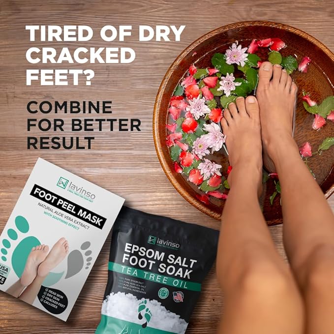 Tea Tree Oil Foot Soak with Epsom Salt - Image 6