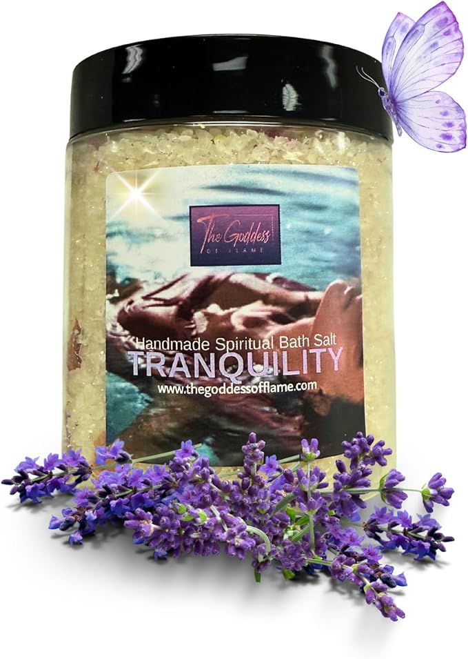 Tranquility Bath Salts – Dead Sea Salt Bath Soak by TheGoddessofFlame