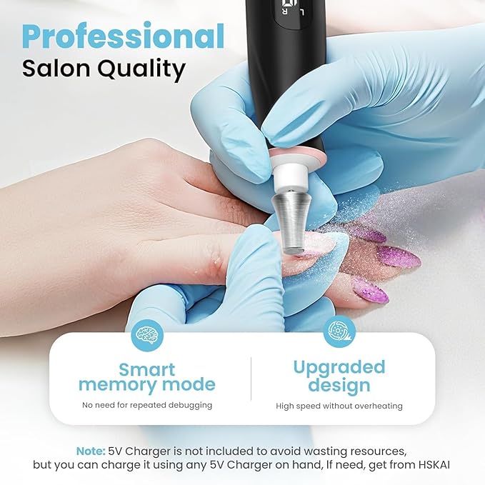 Electric Nail File Drill, Nail Drill - Image 6