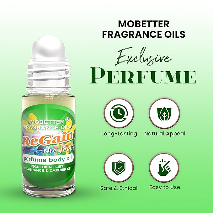 MOBETTER FRAGRANCE OILS ReGain The Feeling 1 Oz Perfume Fragrance Body Oil - Image 2