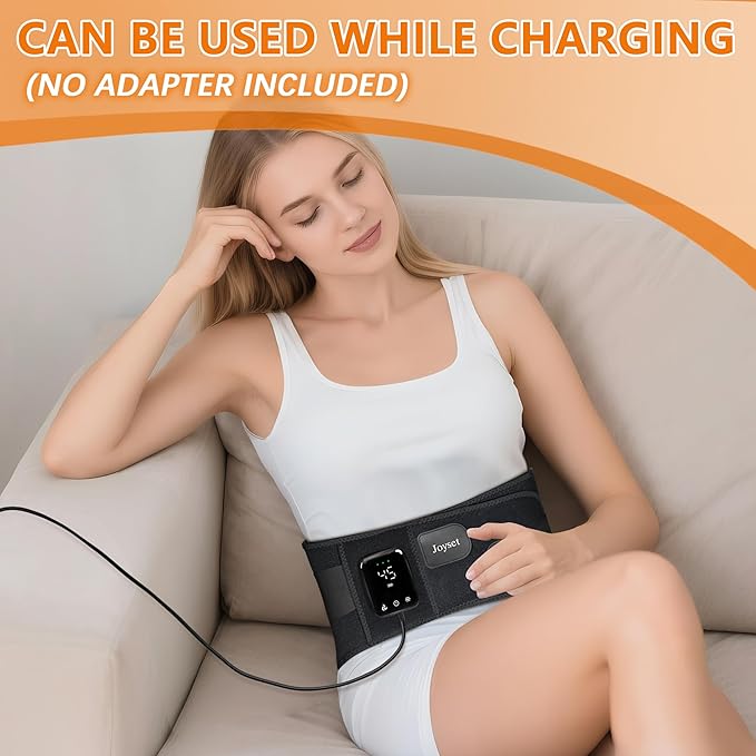 Joyset Cordless Heating Pad for Back Pain Relief, 47-60" Lower Back Massager - Image 6