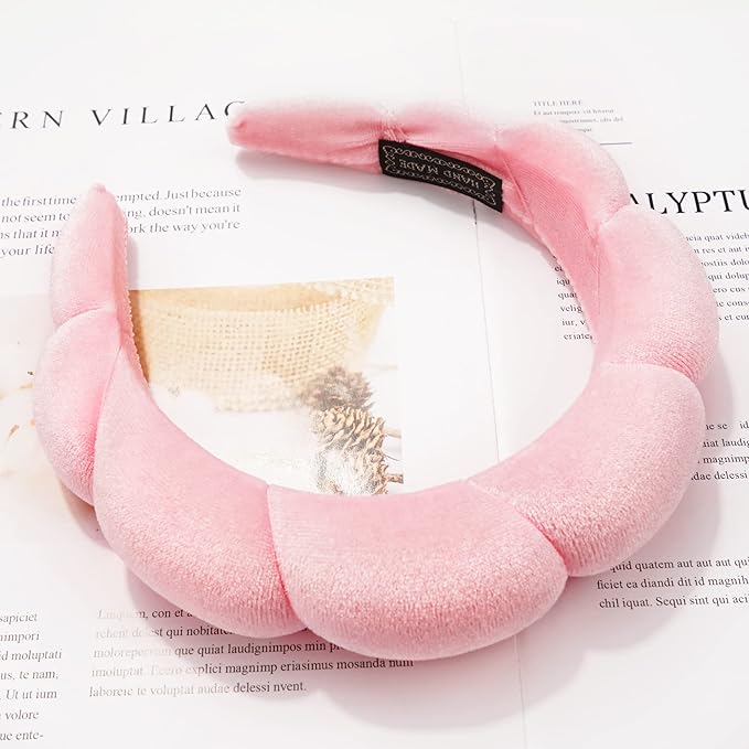 Ayesha Spa Headband for Women Sponge Headband for Washing Face Clouds Soft - Image 5