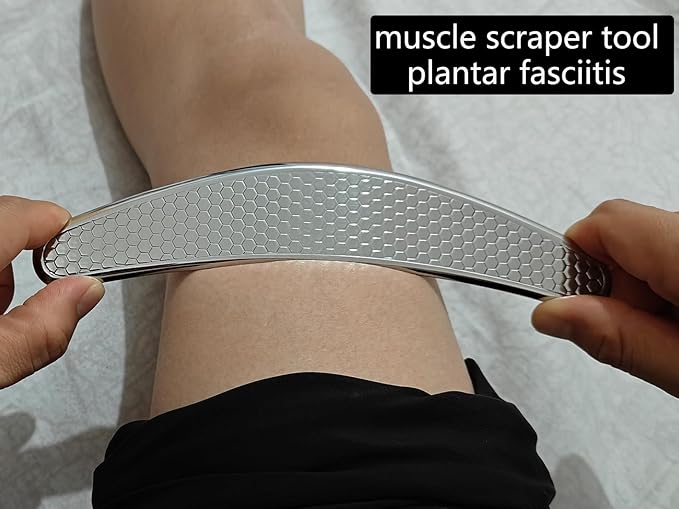 4 in 1 Muscle Scraper Stainless Steel Gua Sha Massage Tool Set - Image 6