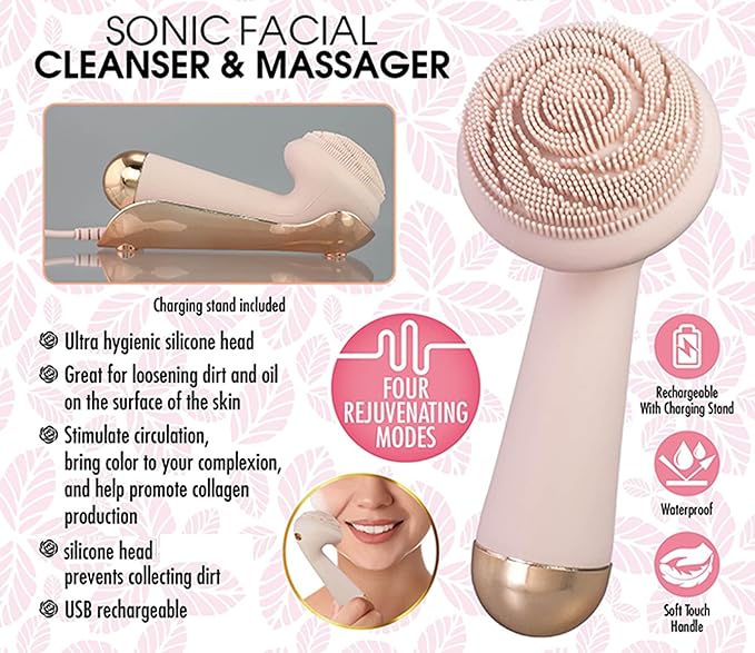 Silicone Facial Cleansing Brush - Image 5