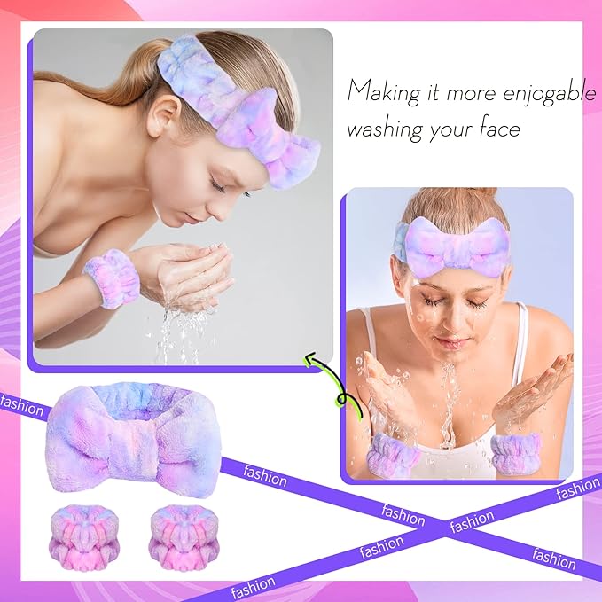 WSYUB Spa Headband and Matching Wrist Bands - Image 3