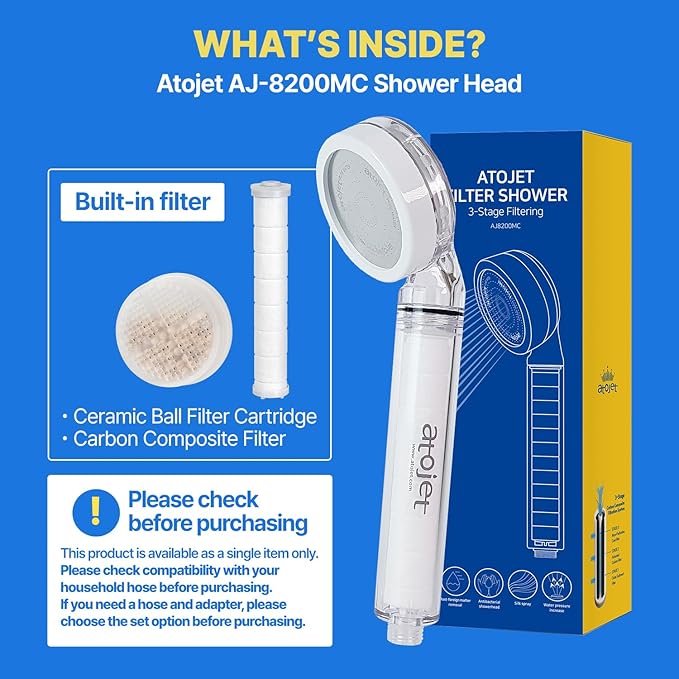 Filter Showerhead Inspired by Korea’s Beauty Culture – Pure Carbon Filters - Image 2