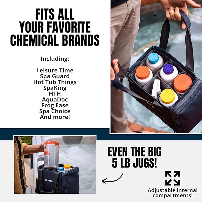 TUBTEK Hot Tub Chemical Bag | Hot Tub Storage - Image 2
