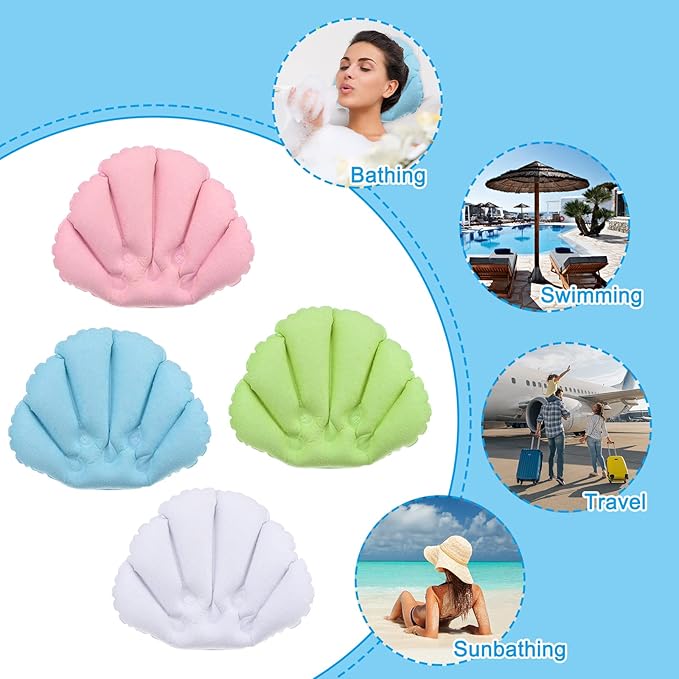 PATIKIL Inflatable Bath Pillow - Image 5