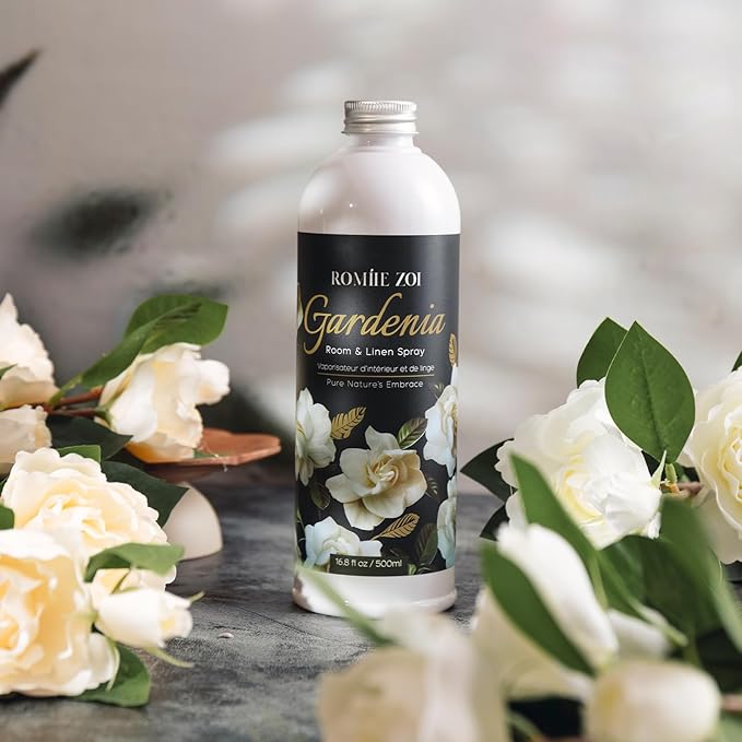 ROMIIE ZOI Gardenia Room Spray Refill - 500ml / 16.8 Fl Oz - Creamy Floral - Image 5