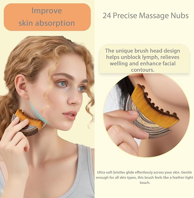 Lymphatic Drainage Face Brush - Image 2