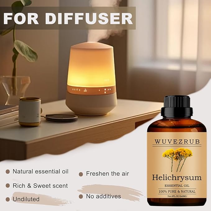 Helichrysum Essential Oil - 240ML Pure and Natural - Image 5