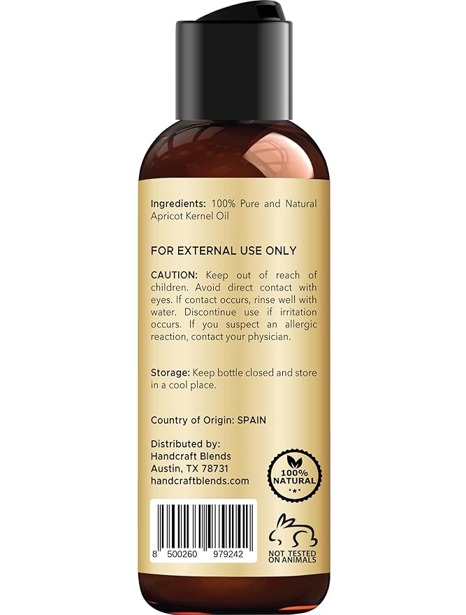 Handcraft Blends Apricot Kernel Oil - Image 3