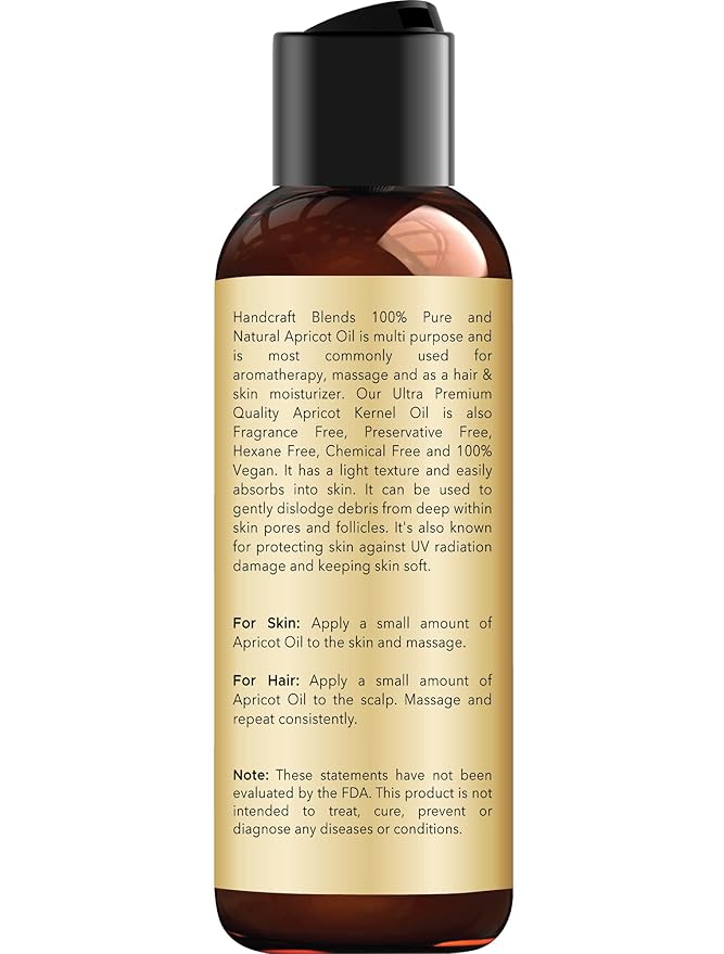 Handcraft Blends Apricot Kernel Oil - Image 2