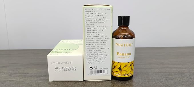 PHATOIL 3.38FL.OZ Banana Fragrance Oils - Image 8