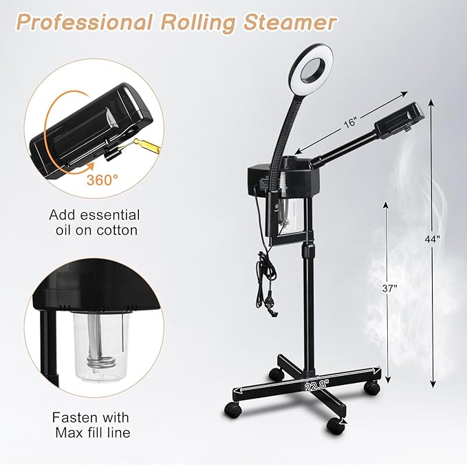 Winado 2 in 1 Professional Facial Steamer - Image 2