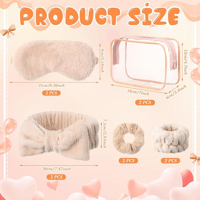 Hoteam 10 Pcs Spa Party Supplies Gift - Image 2