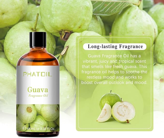 PHATOIL 3.38FL.OZ Guava Fragrance Oils - Image 5