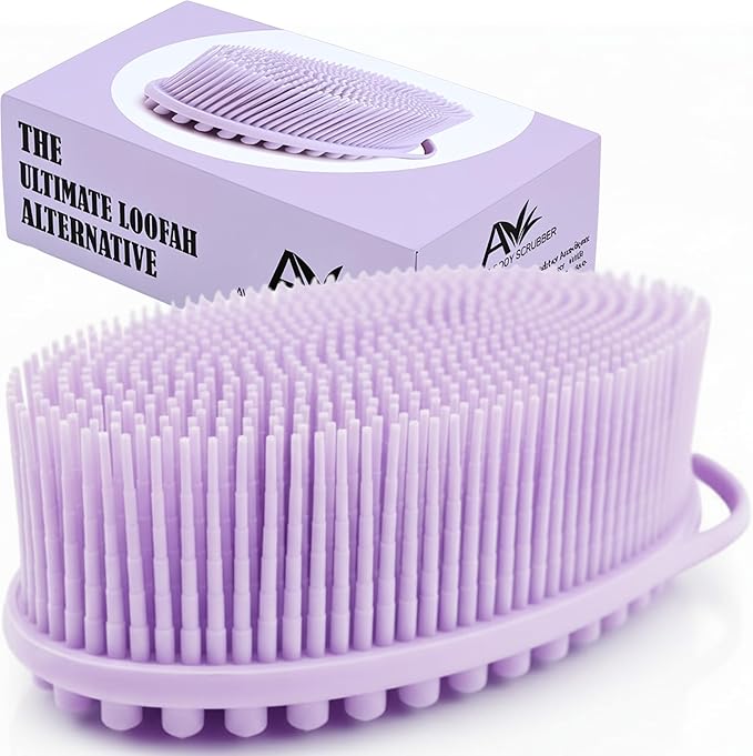 Avilana Premium Silicone Body Scrubber by Avilana