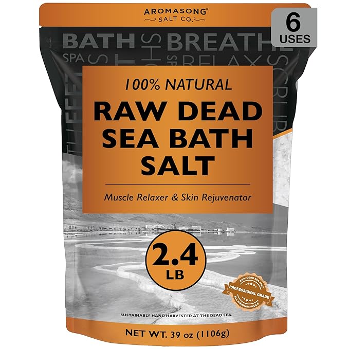 Aromasong Raw Dead Sea Bath Salt by Aromasong