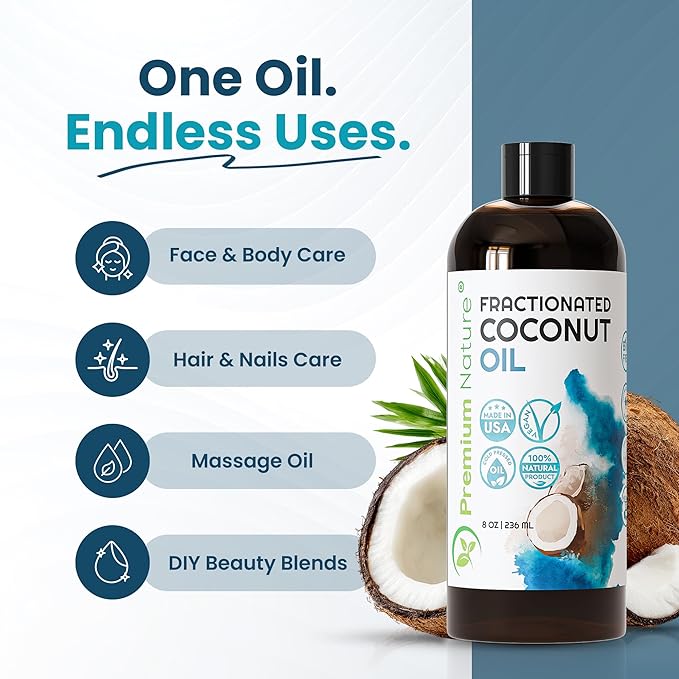 Fractionated Coconut Oil 8 oz - Image 3