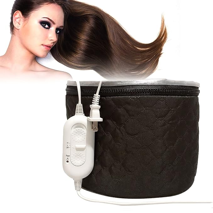 XNX 110V Electric Hair Cap, Hair Care Hat, Home Hair SPA Beauty Cap, Hair by XNX