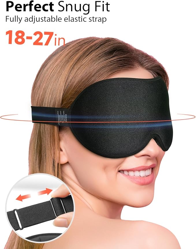 MABAO 2 Packs Weighted Sleep Mask - Image 7
