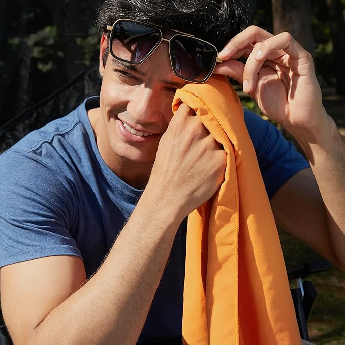 Rainleaf Microfiber Towel Perfect Travel & Gym & Camping Towel. Quick Dry - Image 9